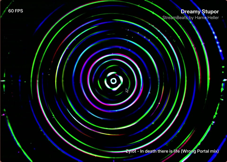 MilkDrop visualiser